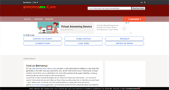 Desktop Screenshot of annoncema.com